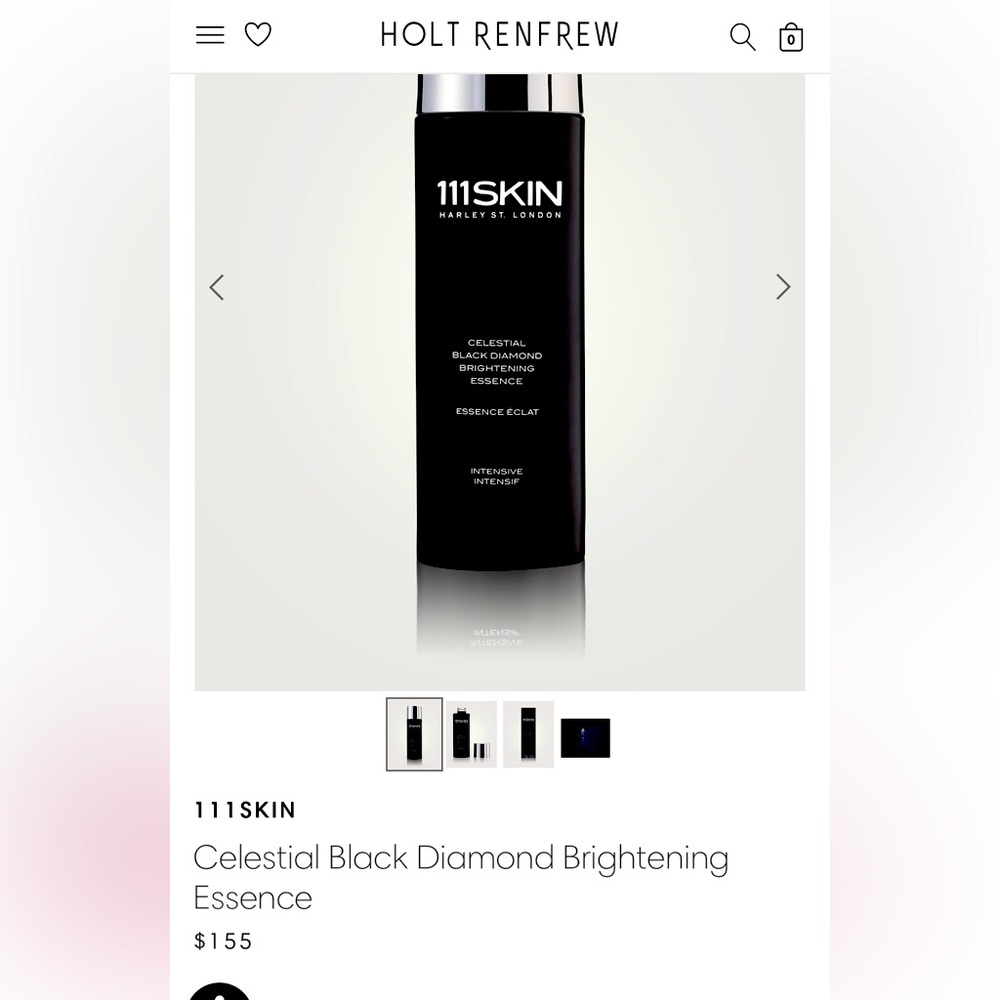 BNIB 111SKIN CELESTIAL BLACK DIAMOND BRIGHTENING ESSENCE